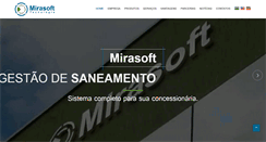 Desktop Screenshot of mirasoft.com.br